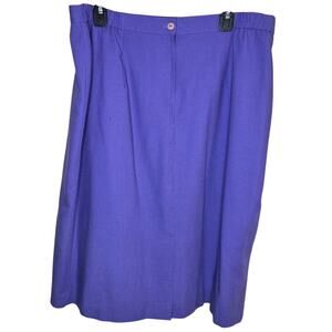 Maggie McNaughton 18W Violet/Purple Pencil Skirt [0238]